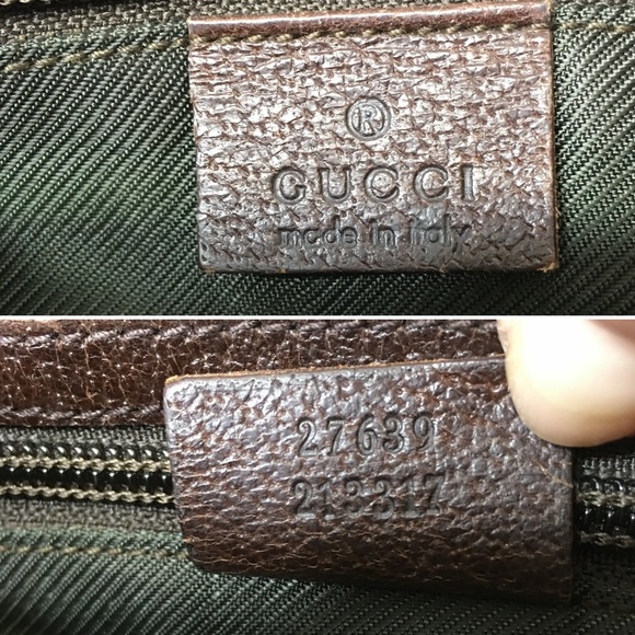 Gucci authentic brown canvas crossbody bag - Picture 15 of 15